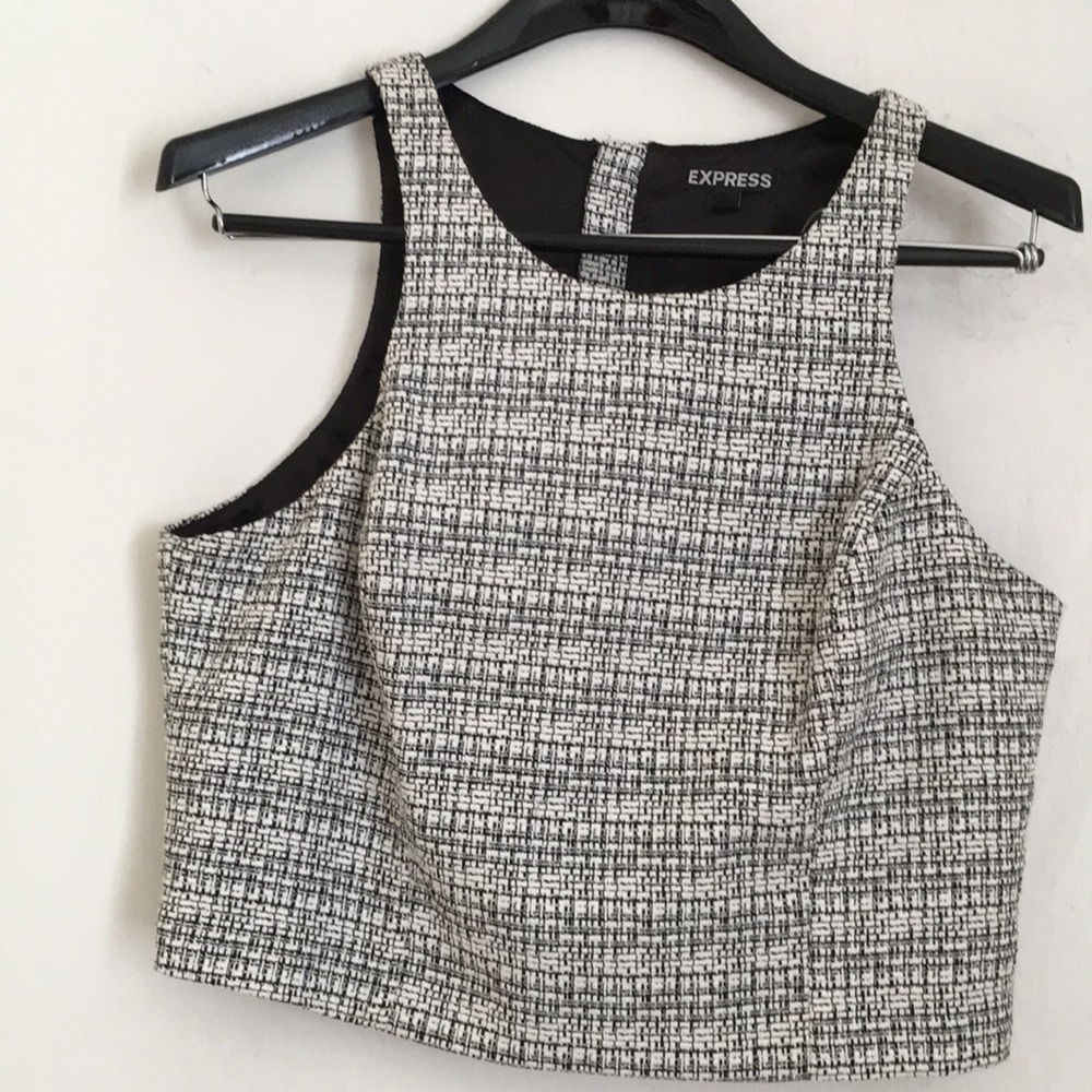 Express zippered back blouse. Size: Large